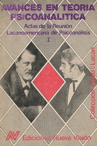 AVANCES EN TEORÍA PSICOANALÍTICA