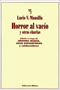 HORROR AL VACÍO Y OTRAS CHARLAS