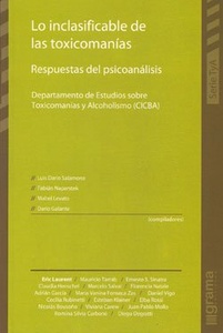 LO INCLASIFICABLE DE LAS TOXICOMANÍAS