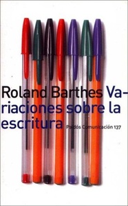 VARIACIONES SOBRE LA ESCRITURA